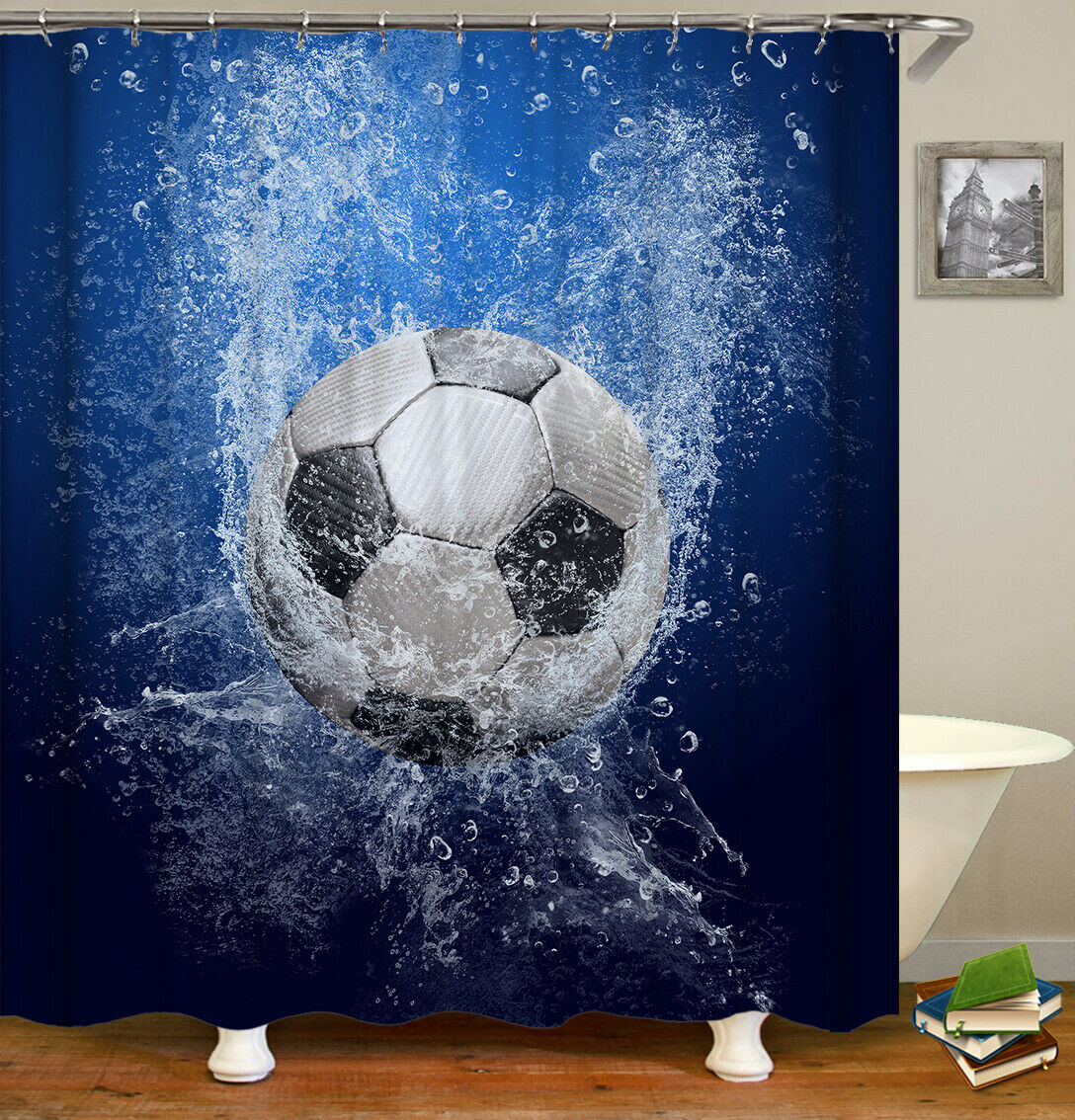 Vodní míč sprchový závěs 180 x 180 cm