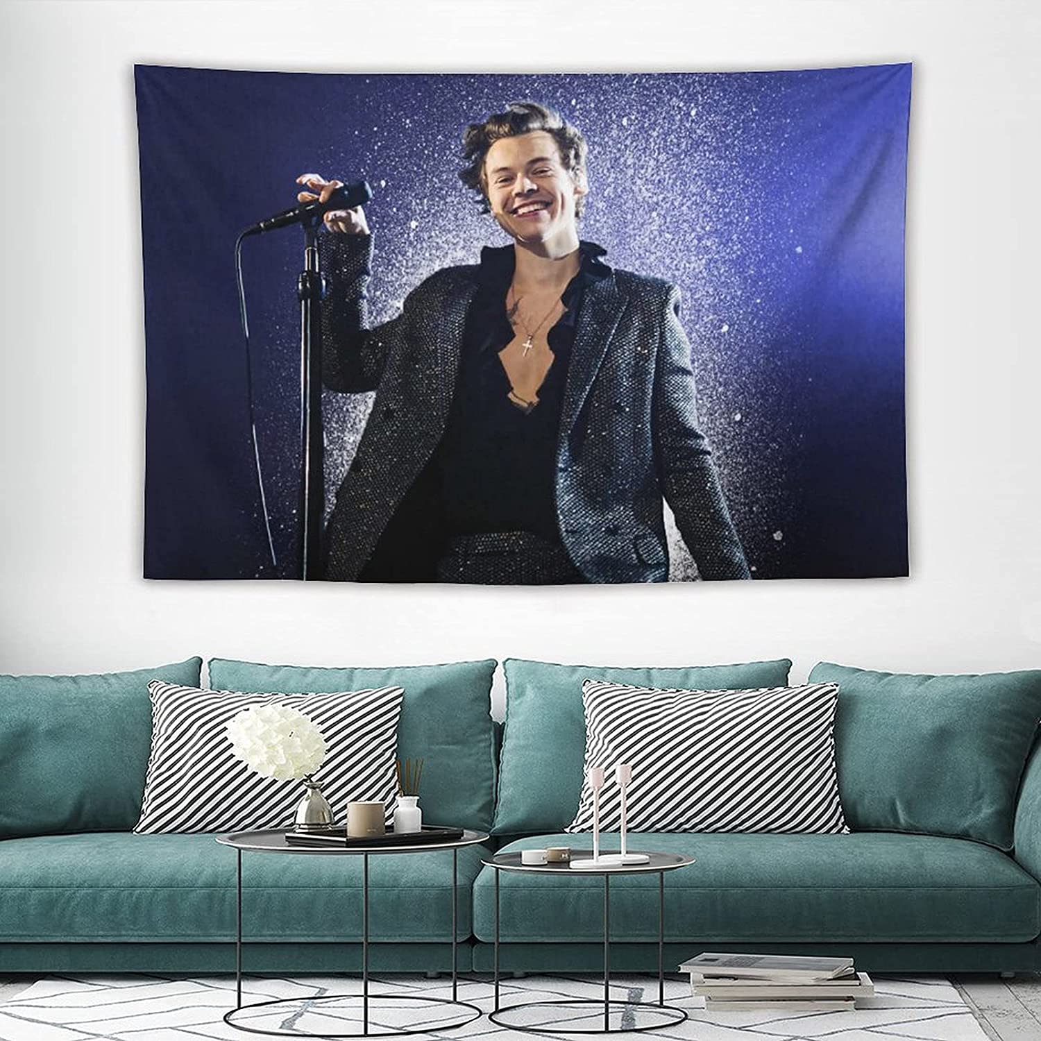 Harry Styles textilní dekorace  100 x 150 cm