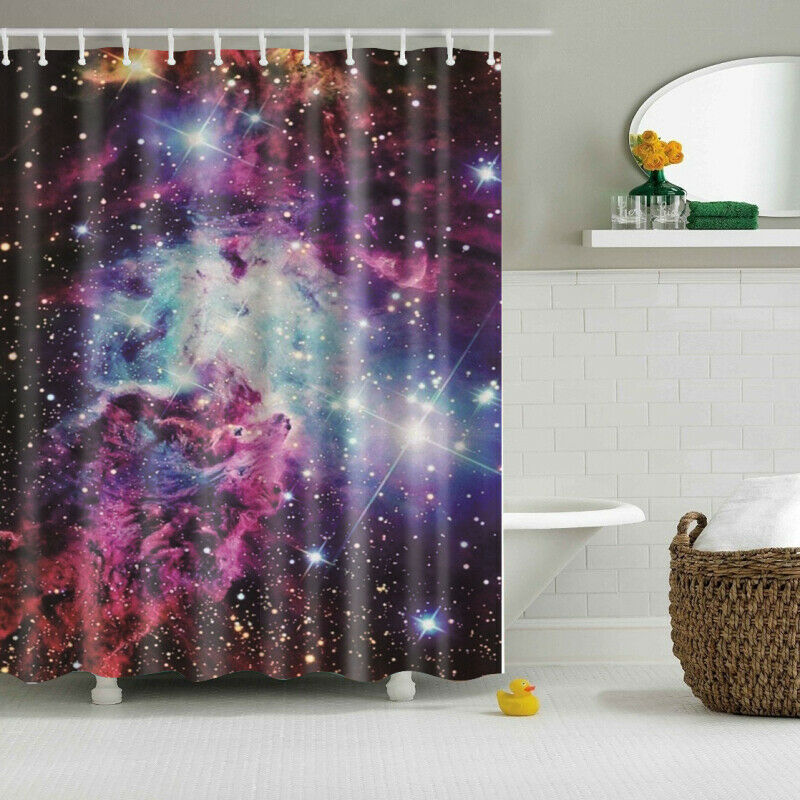 Vesmír sprchový závěs 180 x 180 cm